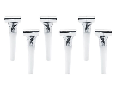 Picture of WHISTLES BLOWOUTS SILVER - 6 PACK